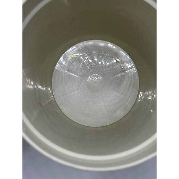 VTG Tupperware Harvest Gold Pitcher Beige Plastic Carafe w/ Yellow Lid 1970s–80s - Picture 7 of 8